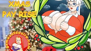[xmas Anime Game] Christmas Pay Rise - Mrs. Santa Fucks