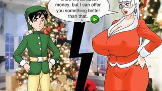 [xmas Anime Game] Christmas Pay Rise - Mrs. Santa Fucks