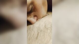 Bj with Sex Toy Squirting