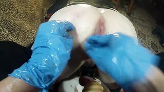 SUBMISSIVE HUBBY Intense Cuck Pounded