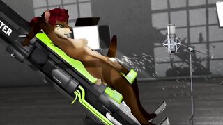 Lana Squirts and Jizzes on Fucking Machine FT. VOICE ACTING