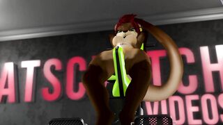 Lana Squirts and Jizzes on Fucking Machine FT. VOICE ACTING