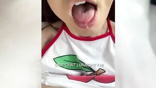 VOLUPTUOUS SNAPCHAT TEENS FINGER FUCK HERSELF TILL SHE JIZZES INTO THE