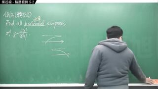 [重生][真・pronhub 最大華人微積分教學頻道] 微分應用篇重點五：漸近線｜精選範例 five-2｜數學老師張旭