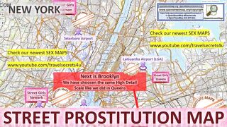 New York Street Prostitution Map, Public, Reality, Outside, Real, Sex
