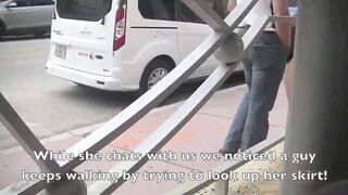 Upskirt Wifey 23 - Helena Price Flashing My Snatch Inside