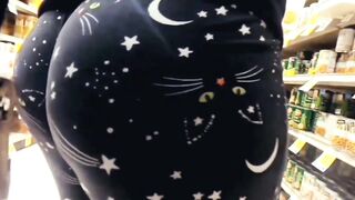 Large Booty Milf Cat Leggings Ass Wedgie Compilation