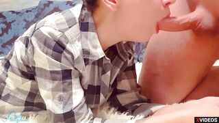 Goddess Into Tights Blown her Step Brother while my parents