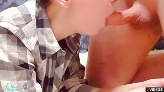 Goddess Into Tights Blown her Step Brother while my parents