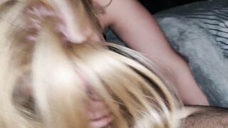 Hot Barbie mom does Sloppy, Slow, Sexsual Blow