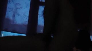 Наш бурный секс втроём освещался гирляндами - IkaSmokS