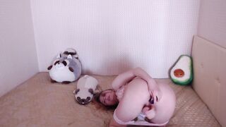 Daddy's little Hoe Having Fun with her Asshole