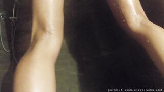 ITALIAN OILED BOOTY SPANKED AND FUCK WITH ASS PLUG AND
